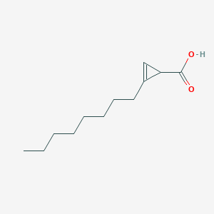 2-Octylcycloprop-2-ene-1-carboxylic acid