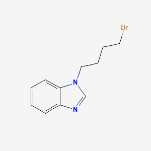 molecular formula C11H13BrN2 B8630812 1-(4-Bromobutyl)benzimidazole 