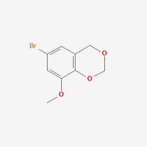 molecular formula C9H9BrO3 B8630996 6-bromo-8-methoxy-4H-benzo[1,3]dioxine CAS No. 951795-65-6