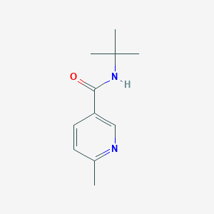 molecular formula C11H16N2O B8631063 N-tert.-butyl-6-methyl-nicotinamide 