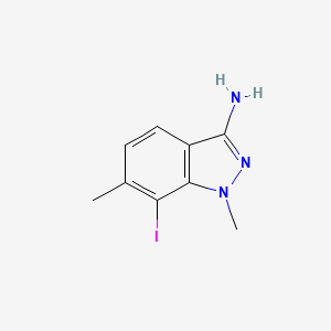 7-iodo-1,6-dimethyl-1H-Indazol-3-amine