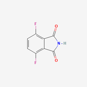 molecular formula C8H3F2NO2 B8631206 4,7-Difluoroisoindoline-1,3-dione 