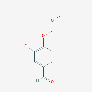 3-Fluoro-4-(methoxymethoxy)benzaldehyde