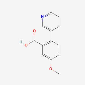 5-Methoxy-2-(pyridin-3-yl)benzoic acid