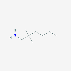 molecular formula C8H19N B8631413 2,2-Dimethylhex-1-ylamine 