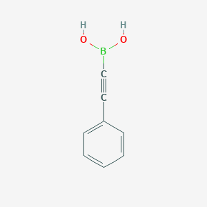 molecular formula C8H7BO2 B8631506 2-phenylethynylboronic Acid CAS No. 918487-96-4