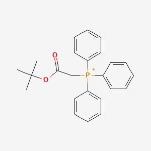 molecular formula C24H26O2P+ B8631712 Tert-butyl(triphenylphosphoranyl)acetate 