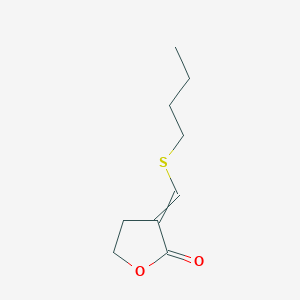 3-[(Butylsulfanyl)methylidene]oxolan-2-one