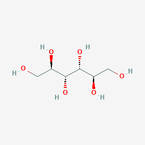 molecular formula C6H14O6 B086318 Mannitol CAS No. 133-43-7