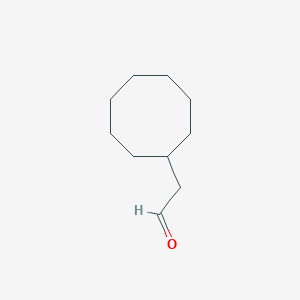 molecular formula C10H18O B8632057 Cyclooctylacetaldehyde 