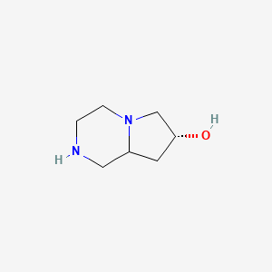 (7R)-Octahydropyrrolo[1,2-a]pyrazin-7-ol