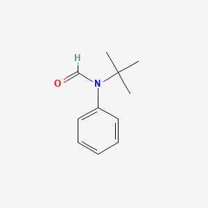 molecular formula C11H15NO B8632108 N-(tert-butyl)-N-phenylformamide 