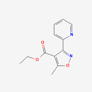 Ethyl 5-Methyl-3-(2-pyridyl)isoxazole-4-carboxylate