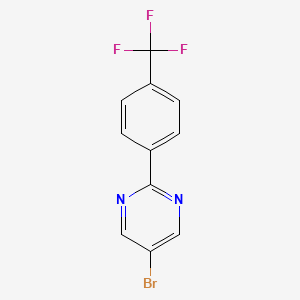 5-Bromo-2-(4-trifluoromethylphenyl)pyrimidine