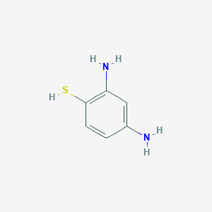 molecular formula C6H8N2S B8632582 2,4-Diaminobenzene-1-thiol CAS No. 21715-13-9