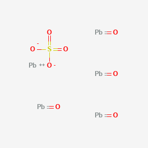 molecular formula H8O8Pb5S-2 B086326 Pentalead tetraoxide sulphate CAS No. 12065-90-6