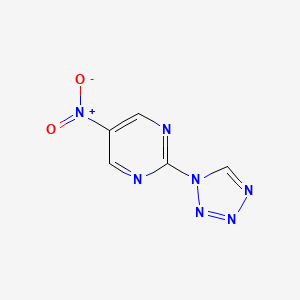 5-nitro-2-(1H-tetrazol-1-yl)pyrimidine