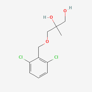 3-[(2,6-Dichlorophenyl)methoxy]-2-methylpropane-1,2-diol