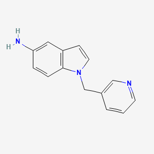 5-Amino-1-(3-pyridylmethyl)indole
