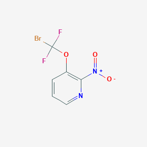 3-(Bromodifluoromethoxy)-2-nitropyridine