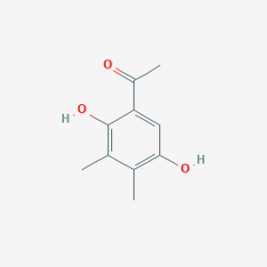 molecular formula C10H12O3 B8632845 2',5'-Dihydroxy-3',4'-dimethylacetophenone 