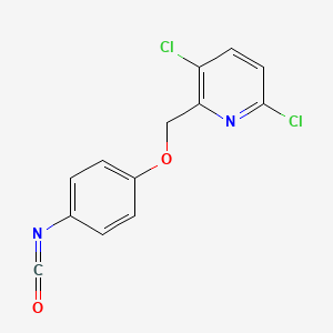 3,6-Dichloro-2-[(4-isocyanatophenoxy)methyl]pyridine