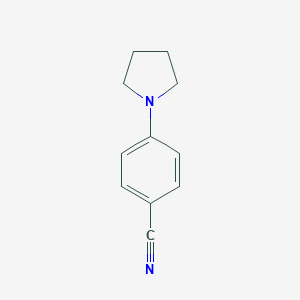 molecular formula C11H12N2 B086329 4-(吡咯烷-1-基)苯甲腈 CAS No. 10282-30-1