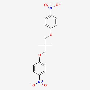 molecular formula C17H18N2O6 B8632903 1,3-Bis(4-nitrophenoxy)-2,2-dimethylpropane CAS No. 143363-49-9