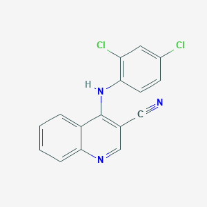 4-(2,4-Dichloroanilino)quinoline-3-carbonitrile