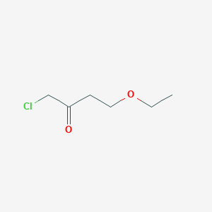 molecular formula C6H11ClO2 B8632922 1-Chloro-4-ethoxybutan-2-one 