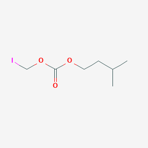 molecular formula C7H13IO3 B8633002 Iodomethyl 3-methylbutyl carbonate CAS No. 89838-67-5