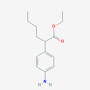 Ethyl 2-(4-aminophenyl)hexanoate