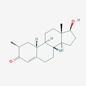 molecular formula C19H28O2 B086336 2α-甲基-19-去甲睾酮 CAS No. 1092-04-2