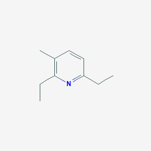 B8633601 Pyridine, 2,6-diethyl-3-methyl- CAS No. 6760-48-1