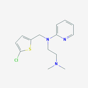 molecular formula C14H18ClN3S B086339 氯苯甲灵 CAS No. 148-65-2