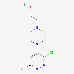 2-[4-(3,6-Dichloropyridazin-4-yl)-piperazin-1-yl]-ethanol
