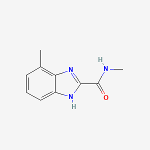 N,4-dimethyl-1H-benzo[d]imidazole-2-carboxamide