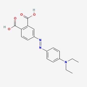 N,N-diethyl-4(3,4-dicarboxyphenylazo)aniline