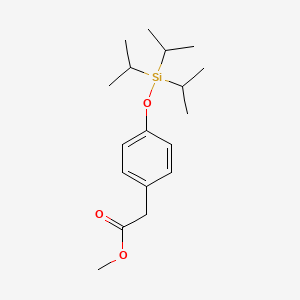 Methyl 4-(triisopropylsiloxy)phenylacetate
