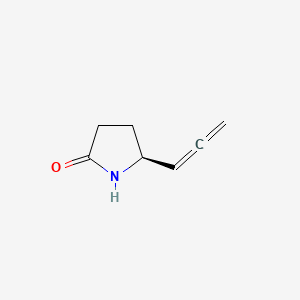 (5S)-5-(1,2-Propadienyl)pyrrolidin-2-one