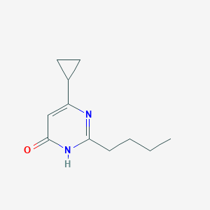 2-butyl-6-cyclopropylpyrimidin-4(3H)-one