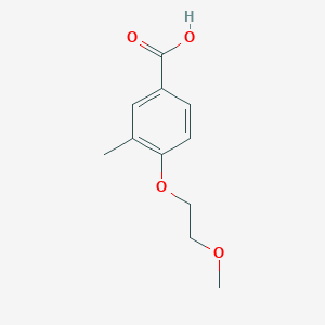 4-(2-Methoxyethoxy)-3-methylbenzoic acid