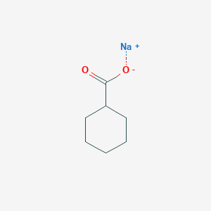 molecular formula C7H11NaO2 B086346 环己烷羧酸钠 CAS No. 136-01-6