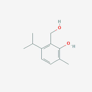 2-Hydroxymethyl-6-methyl-3-(1-methylethyl)phenol