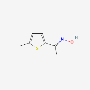 molecular formula C7H9NOS B8634771 5-Methyl-2-acetylthiophene oxime 