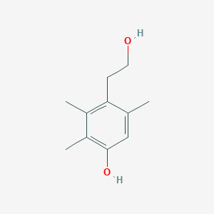 molecular formula C11H16O2 B8634981 2-(4-Hydroxy-2,3,6-trimethylphenyl)ethanol 