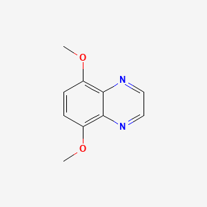 molecular formula C10H10N2O2 B8634984 5,8-Dimethoxyquinoxaline 