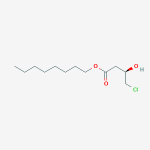 B8635097 Octyl (3R)-4-chloro-3-hydroxybutanoate CAS No. 86728-99-6