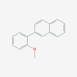 molecular formula C17H14O B8635160 2-(2-Methoxyphenyl)naphthalene 
