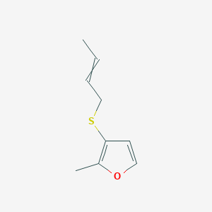 3-[(But-2-en-1-yl)sulfanyl]-2-methylfuran